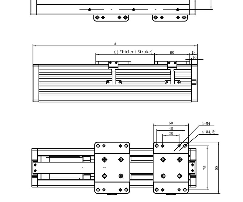 Z Mod ST 66S electric actuator 15 linear actuator