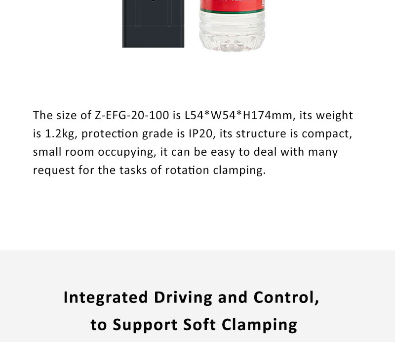 Z ERG 100 gripper 08 Robotic Electric Gripper