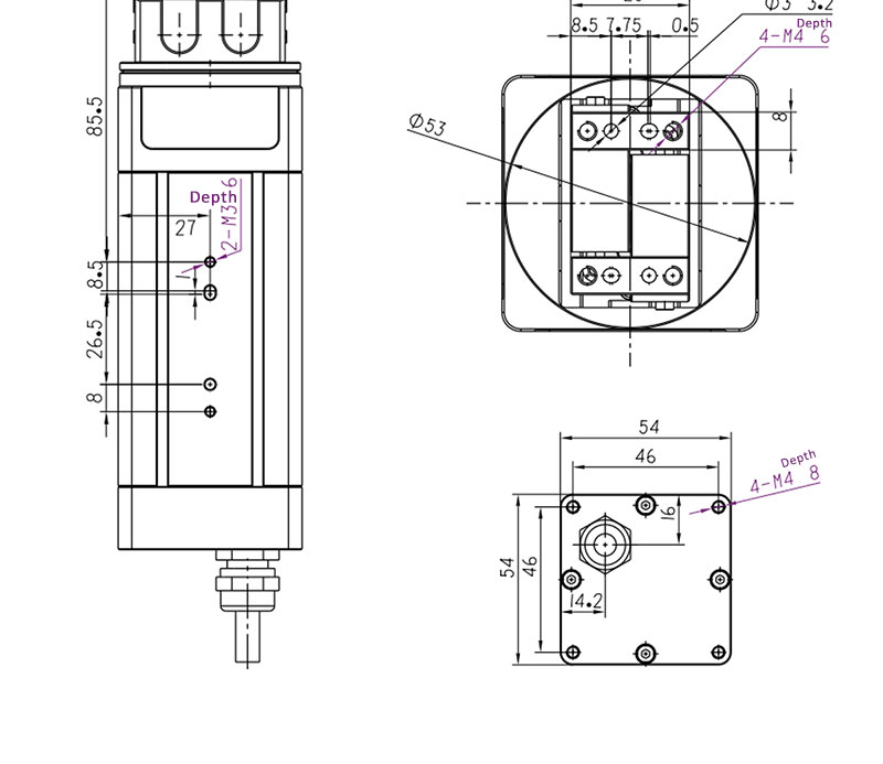 Z ERG 100 gripper 15 Robotic Electric Gripper