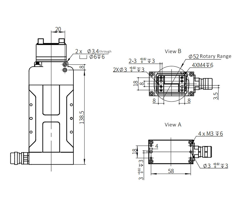 erg 20 100s 15 rotary electric gripper